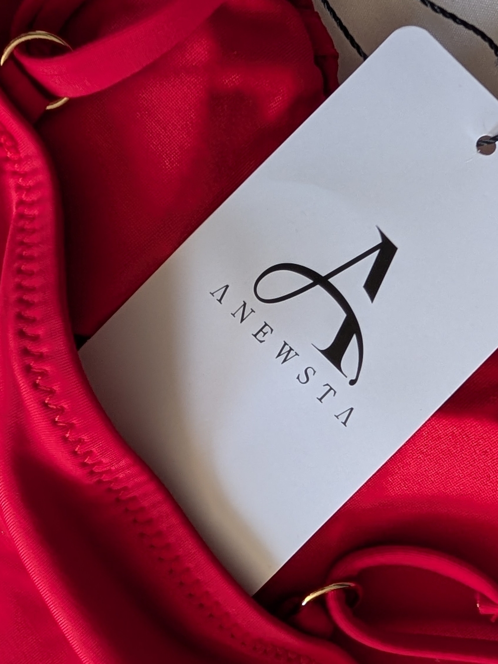 Sculpting Red One-Piece Swimsuit | Small - Picture 10 of 12